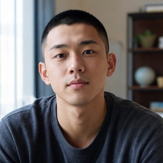 阿豪的AI合成人物头像