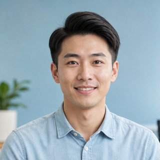 阿峰的AI合成人物头像